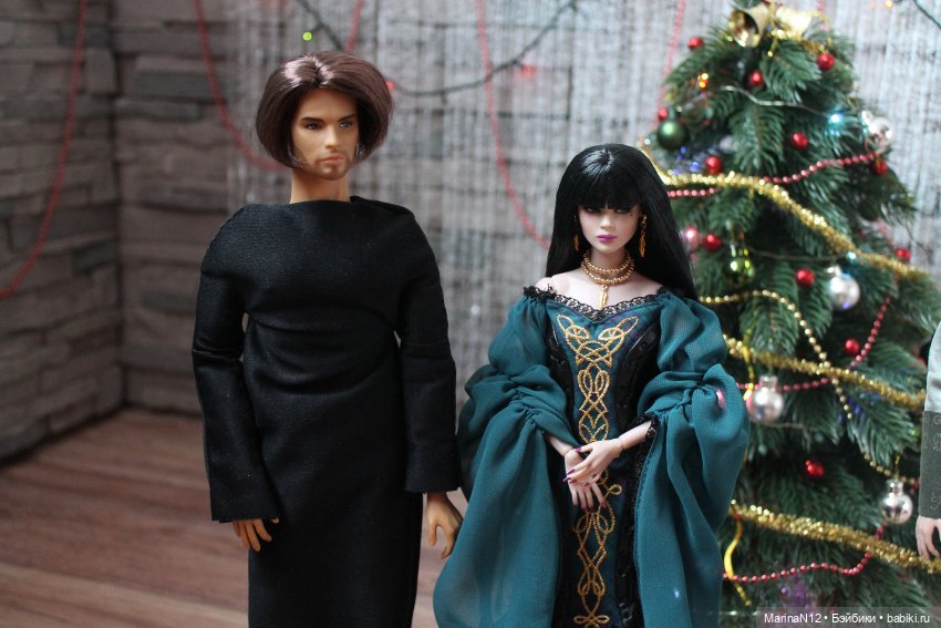 Новый год и Рождество: праздничные фото кукол (фото 3)