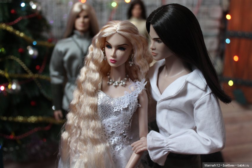 Новый год и Рождество: праздничные фото кукол (фото 5)