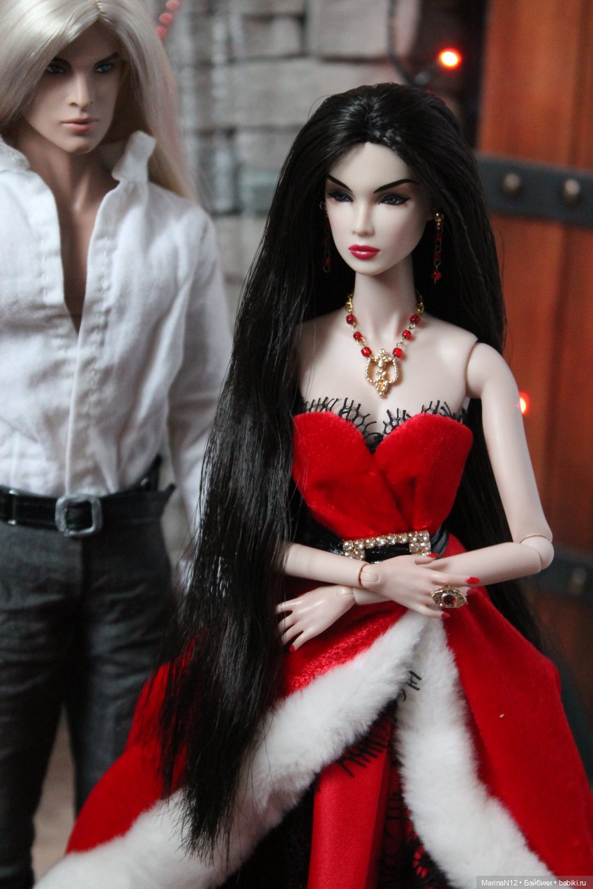 Новый год и Рождество: праздничные фото кукол (фото 8)