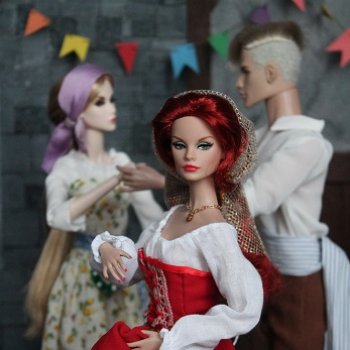 Ландсхутовская свадьба. Рынок.