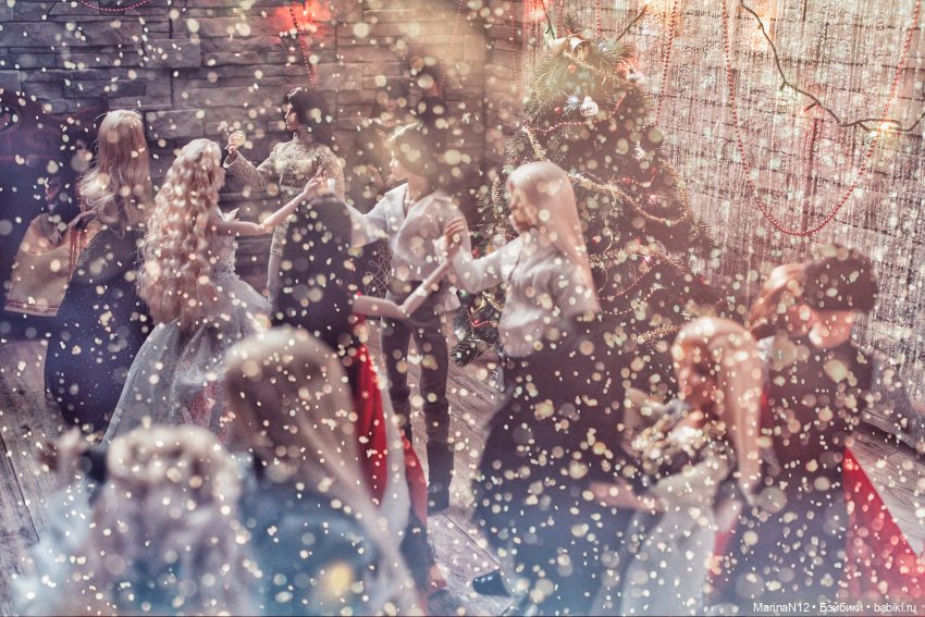 Анонс бала — Новый год и Рождество: праздничные фото кукол