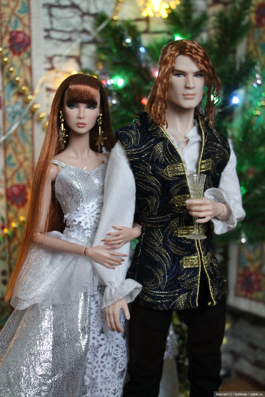 Новогодний бал 2026 — Новый год и Рождество: праздничные фото кукол (фото 2)