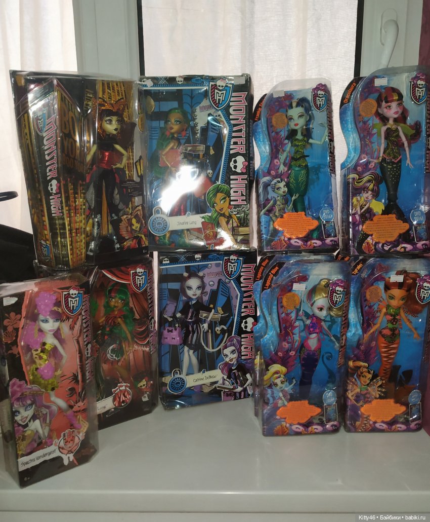 Новые Монстряшки — Куклы Monster High и Ever After High: G1 (фото 2)
