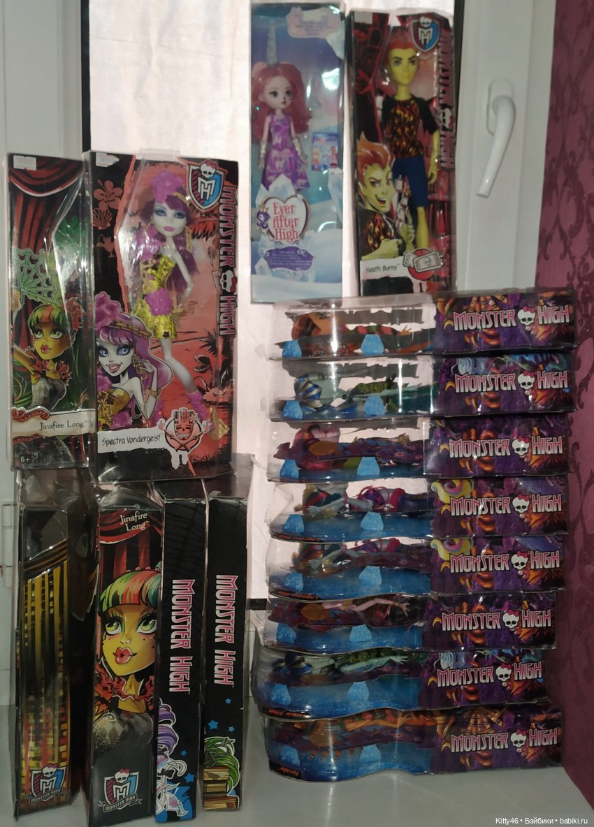 Новые Монстряшки — Куклы Monster High и Ever After High: G1