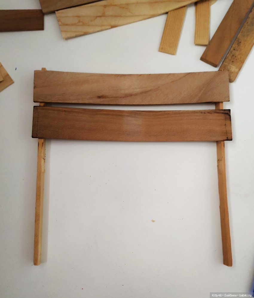 Скамейка — Мебель для кукол и домиков: фото (фото 3)