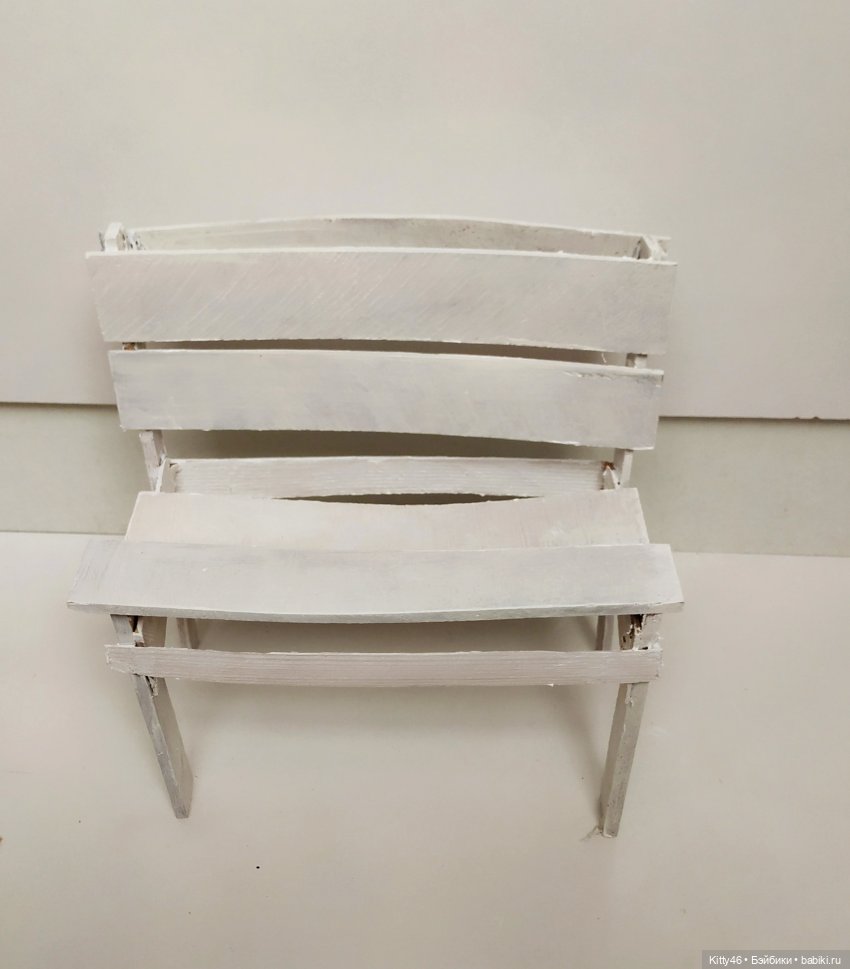 Скамейка — Мебель для кукол и домиков: фото