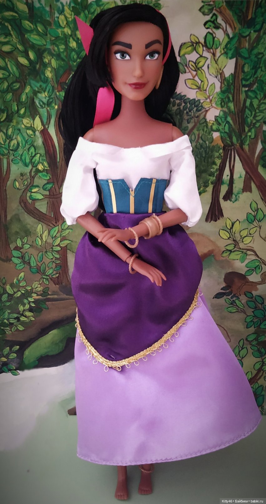 Эсмеральда — Куклы Disney Animators и Принцессы Диснея: Disney Store