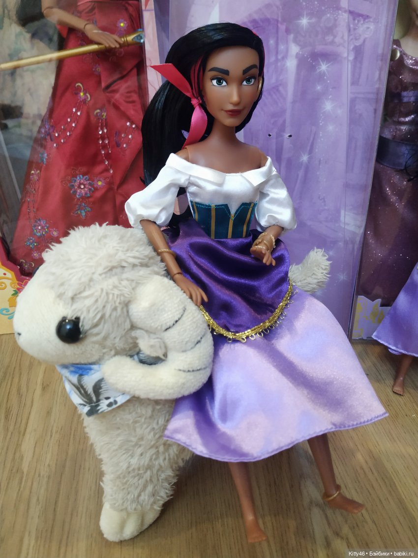 Эсмеральда — Куклы Disney Animators и Принцессы Диснея: Disney Store