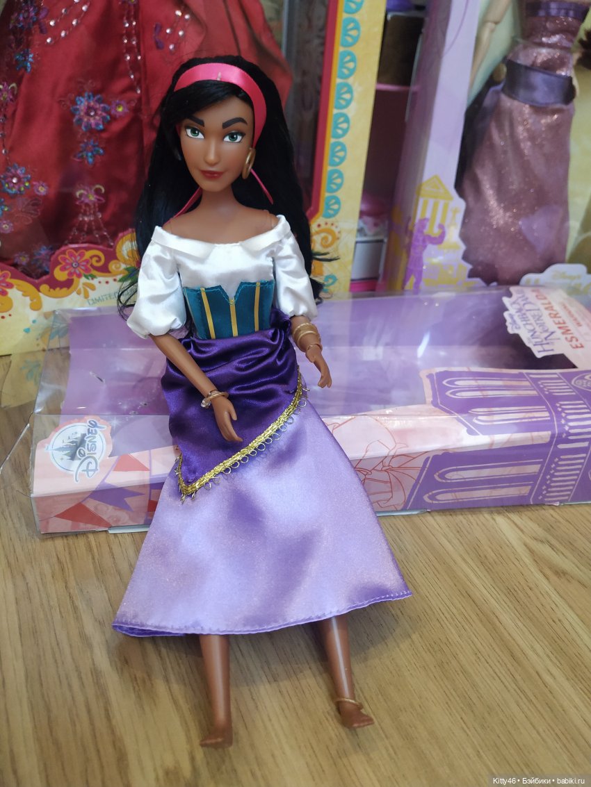 Эсмеральда — Куклы Disney Animators и Принцессы Диснея: Disney Store
