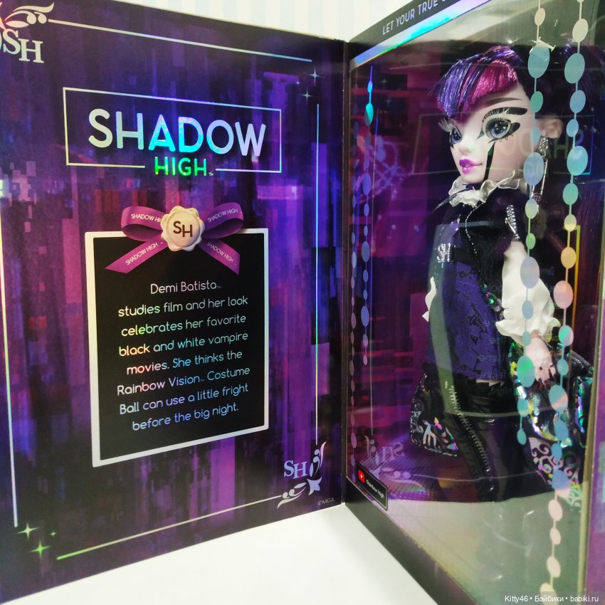 Деми Батиста Шедоу Хай — Куклы Rainbow High (Рейнбоу Хай (фото 10)
