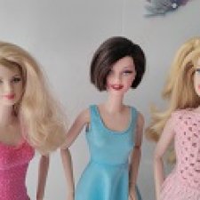 Жители моих куклополок  Мои идеальные гибриды барби