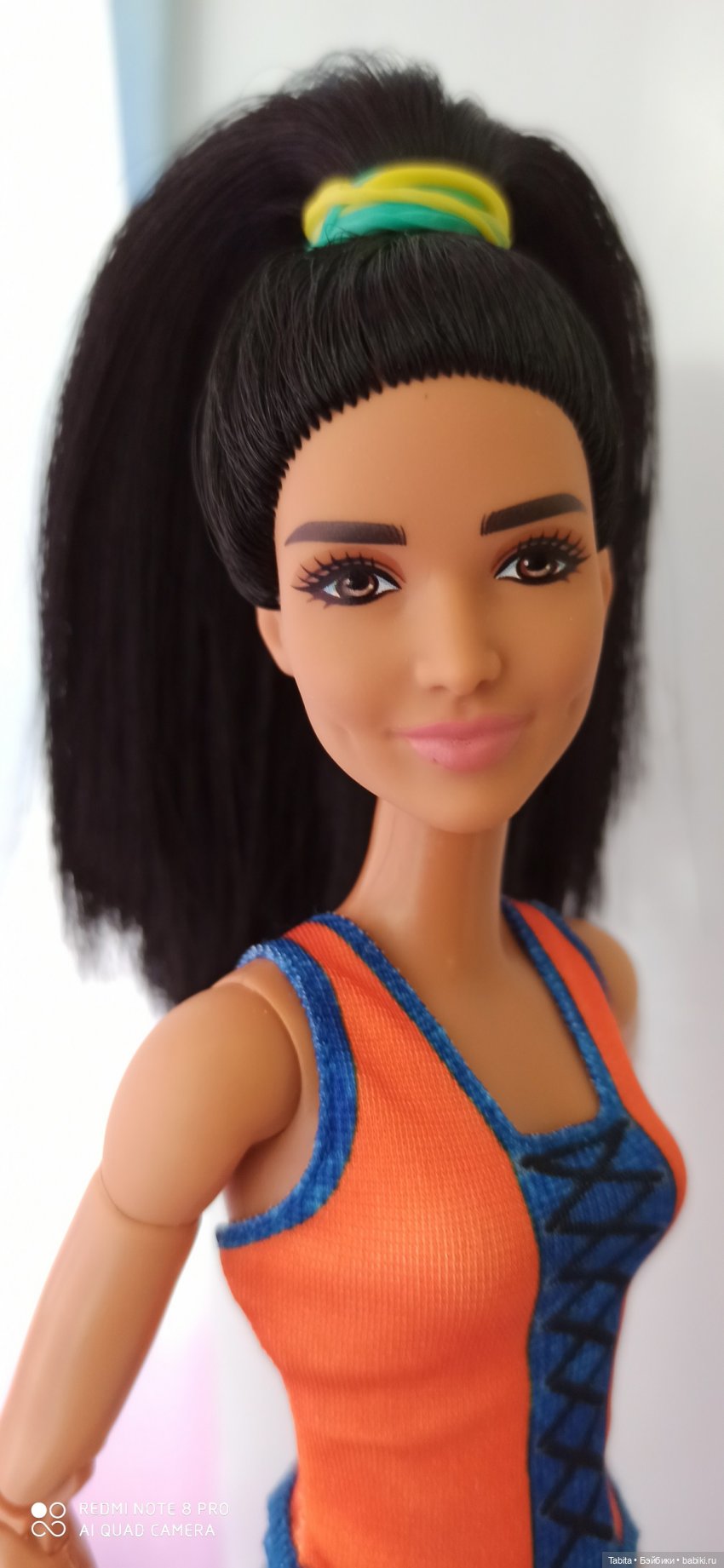 Продолжаю перепрошивку волос барби. Превращение в брюнеток Мальвины Экстры и Улыбашки Шатенки (фото 9)