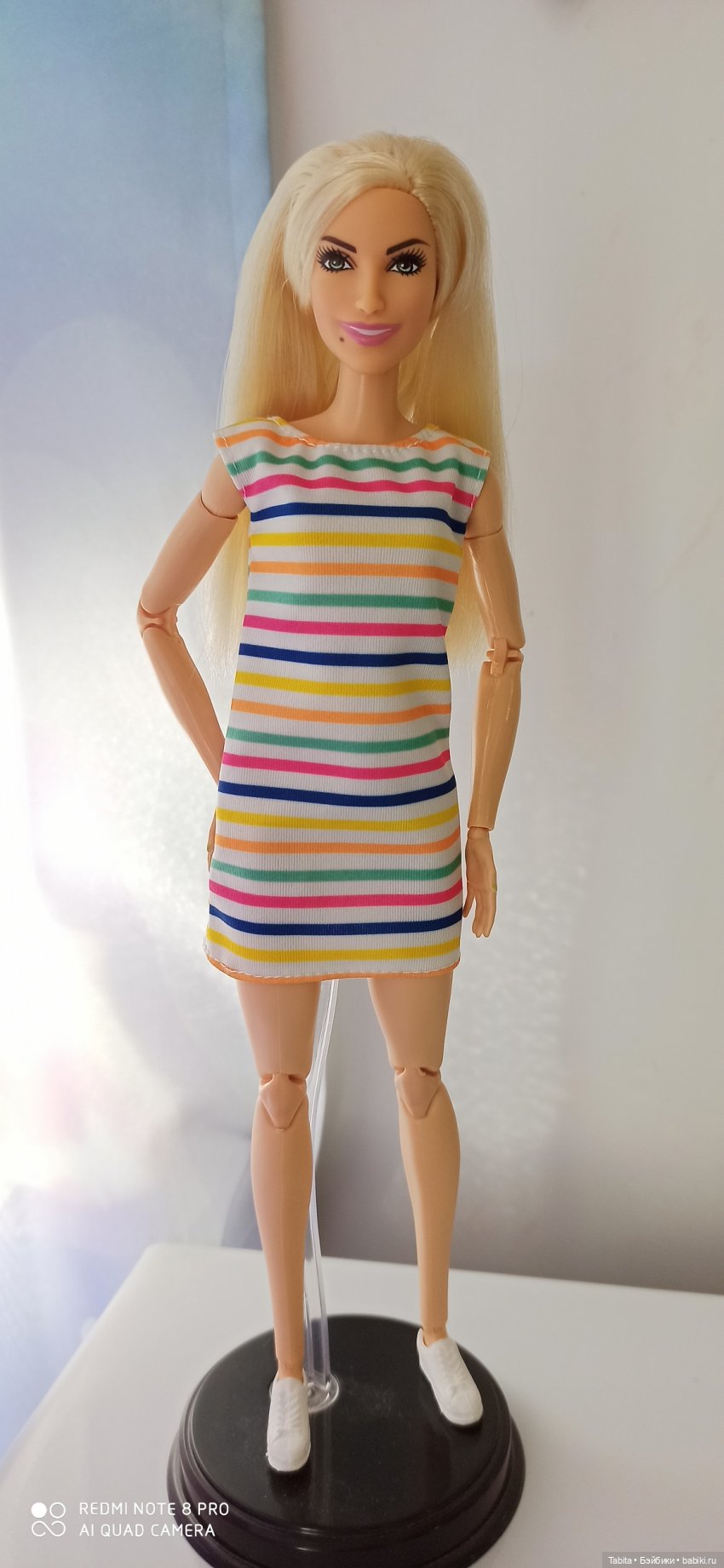 Продолжаю перепрошивку волос барби. Превращение в брюнеток Мальвины Экстры и Улыбашки Шатенки (фото 3)