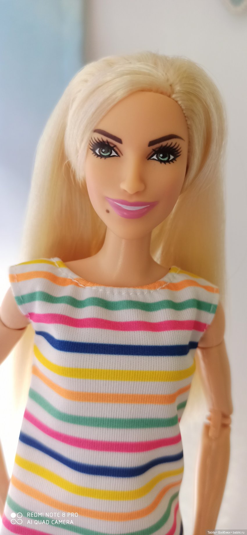 Продолжаю перепрошивку волос барби. Превращение в брюнеток Мальвины Экстры и Улыбашки Шатенки (фото 2)