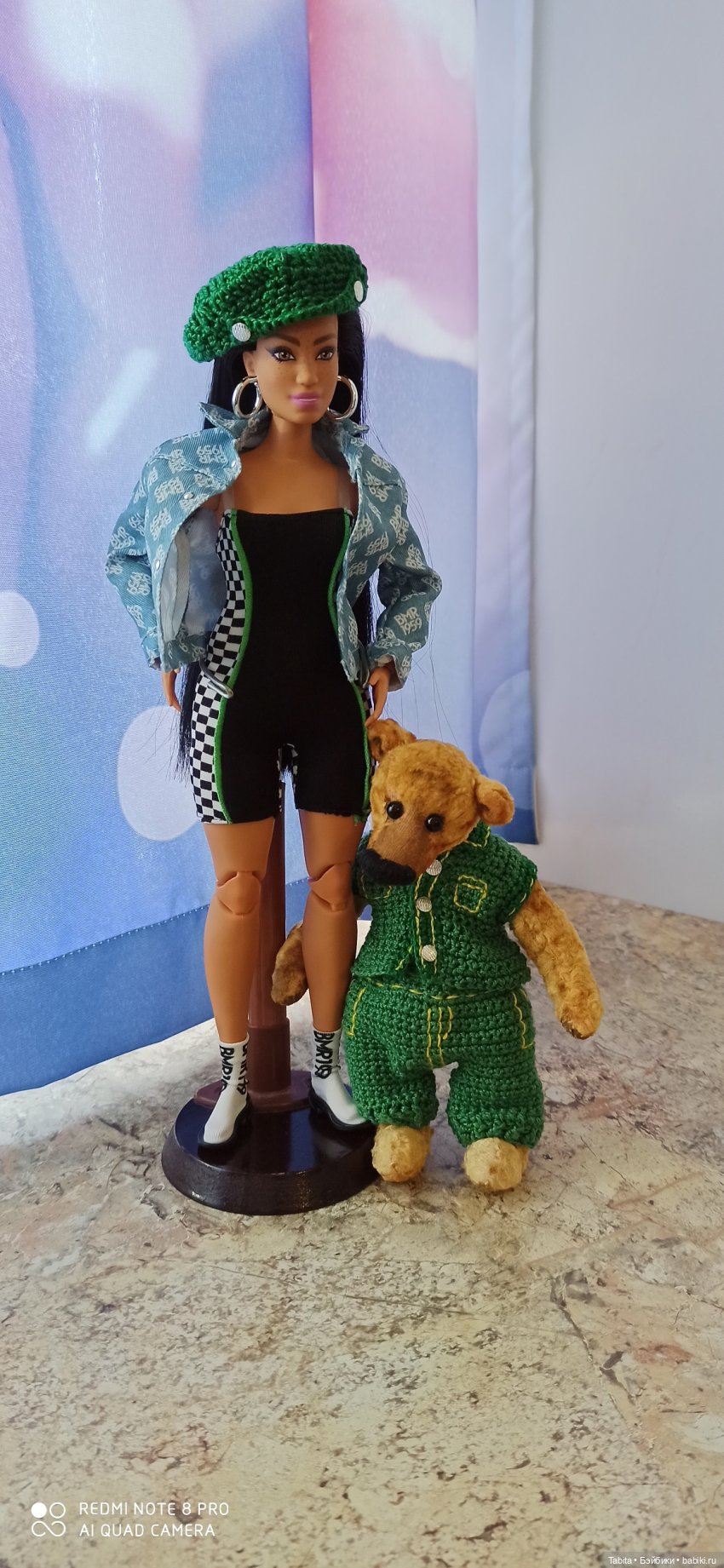 Продолжаю перепрошивку волос барби. Превращение в брюнеток Мальвины Экстры и Улыбашки Шатенки