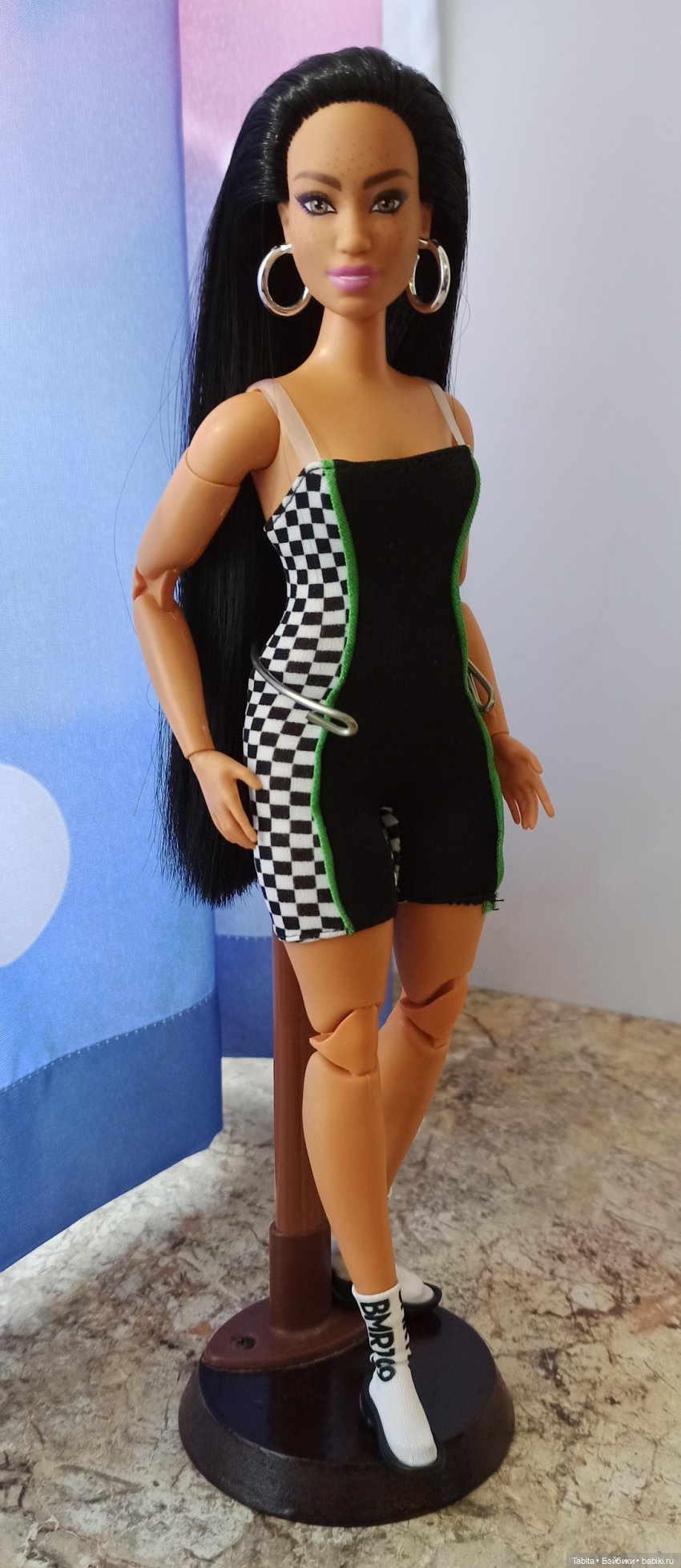 Продолжаю перепрошивку волос барби. Превращение в брюнеток Мальвины Экстры и Улыбашки Шатенки