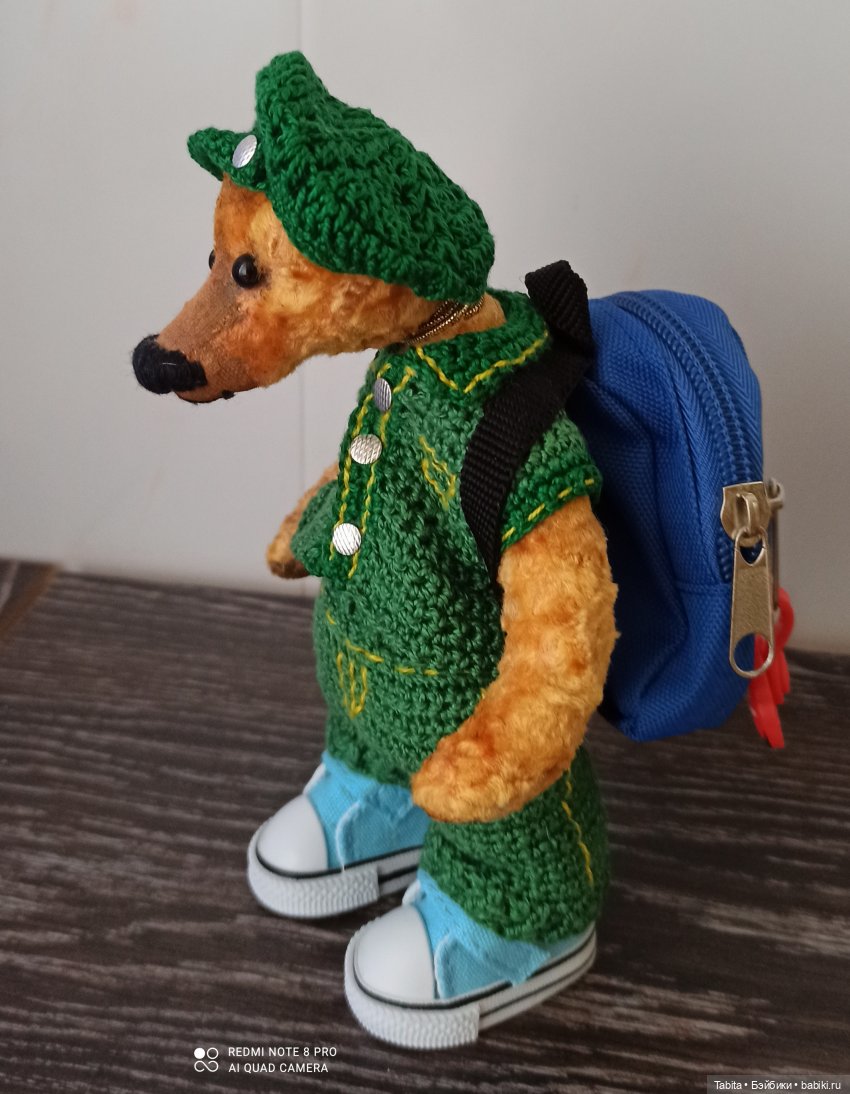 Мой медвежонок Федя — Домашние фото авторских игрушек: Тедди (фото 7)