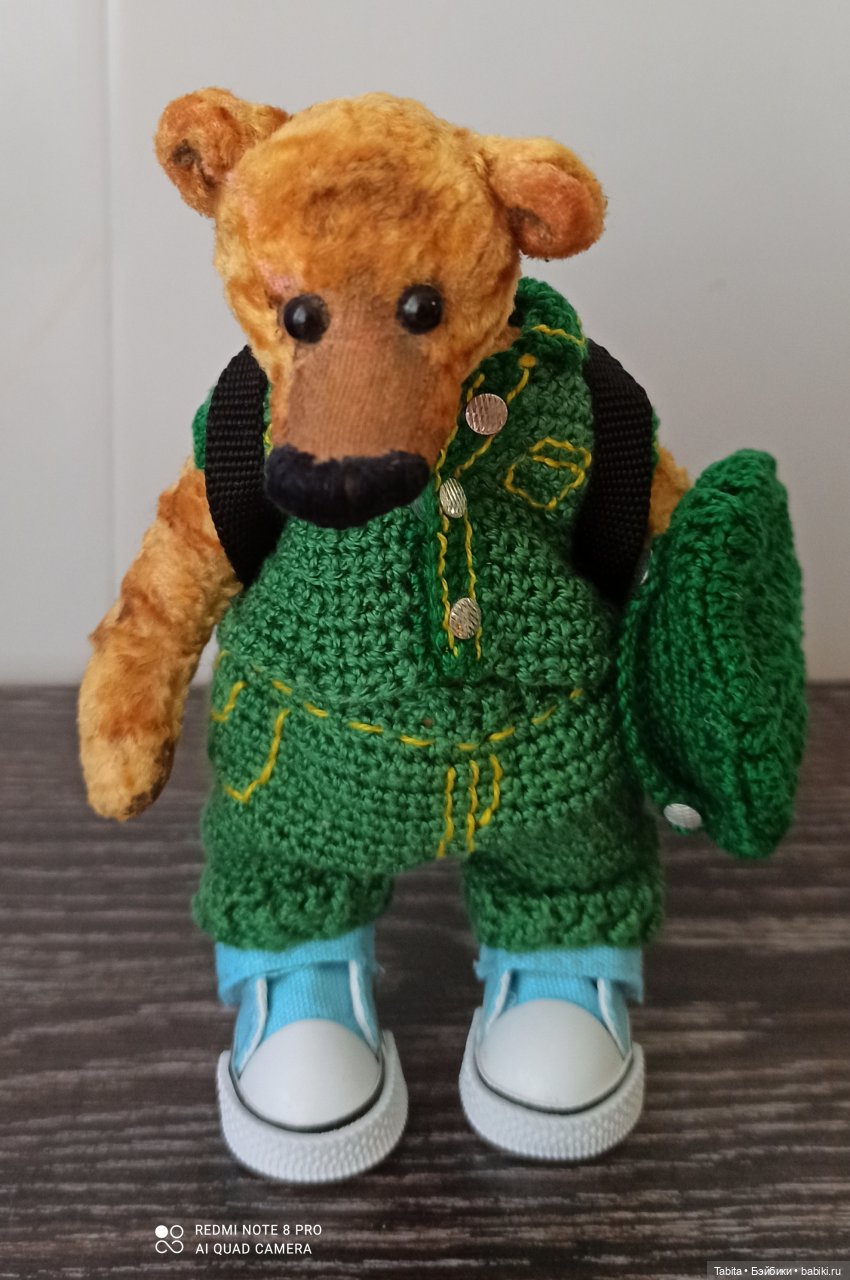 Мой медвежонок Федя — Домашние фото авторских игрушек: Тедди (фото 4)