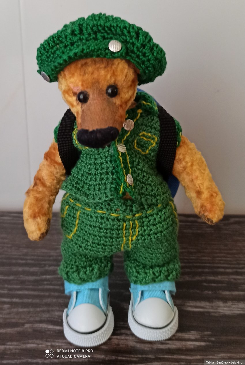 Мой медвежонок Федя — Домашние фото авторских игрушек: Тедди (фото 8)