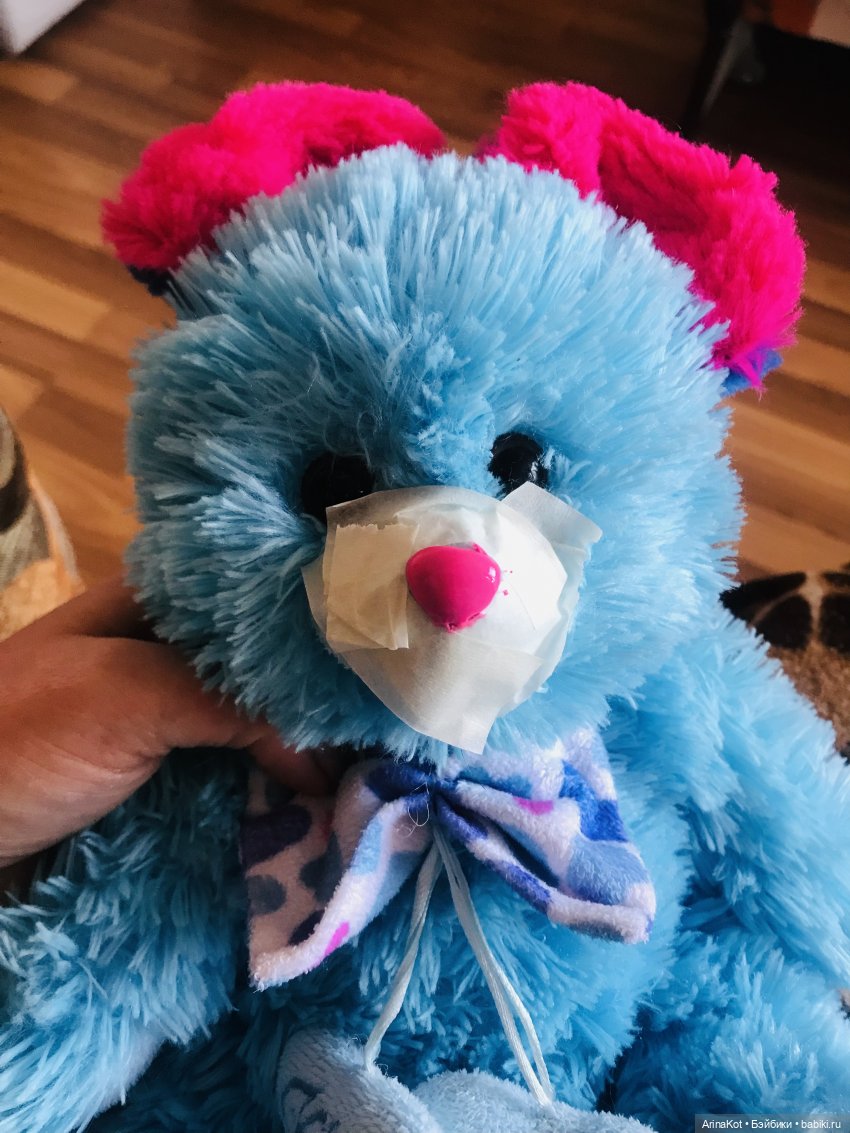 Два спасённых мишутки — Реставрация и преображение кукол: ремонт (фото 5)