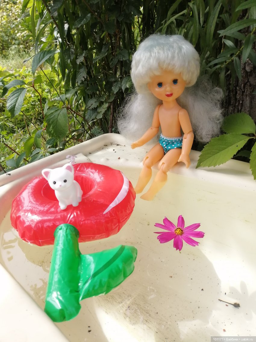 Снежана, Снежок и августовский денек