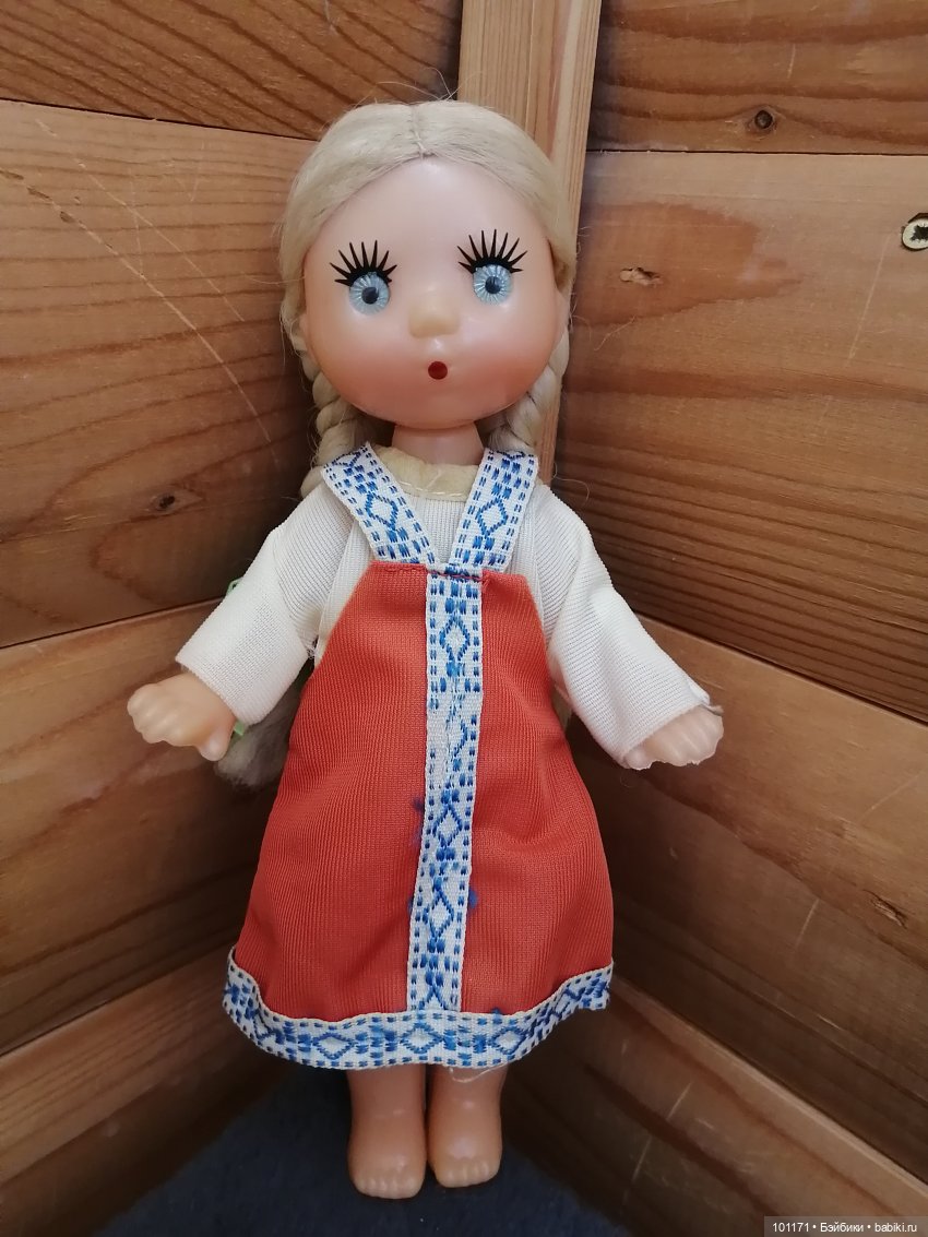 И снова она - БЛОШКА — Советские винтажные куклы (СССР): Ленигрушка