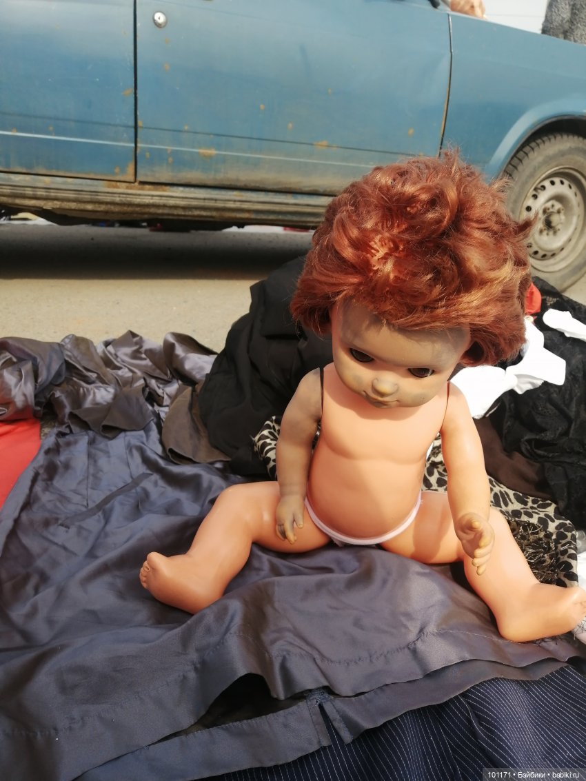 И снова она - БЛОШКА — Советские винтажные куклы (СССР): Ленигрушка (фото 3)