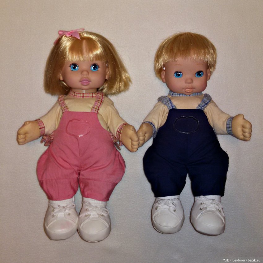 ...Близнецы — Интерактивные куклы (говорящие