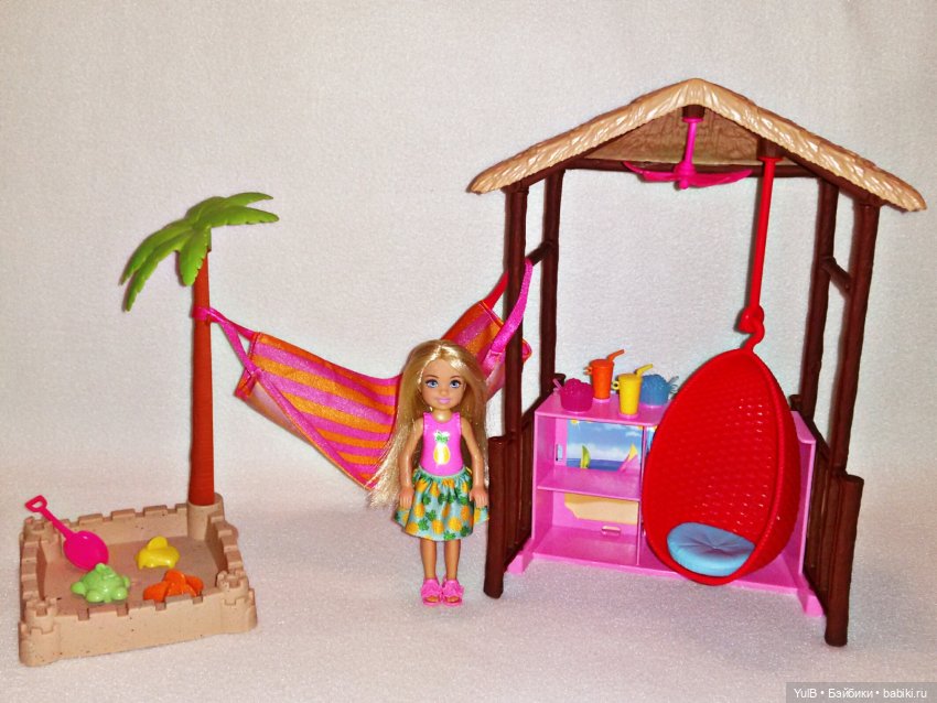 ...Хижина Челси | Бэйбики ...Хижина Челси — Куклы Barbie (Барби): Looks (фото 2)