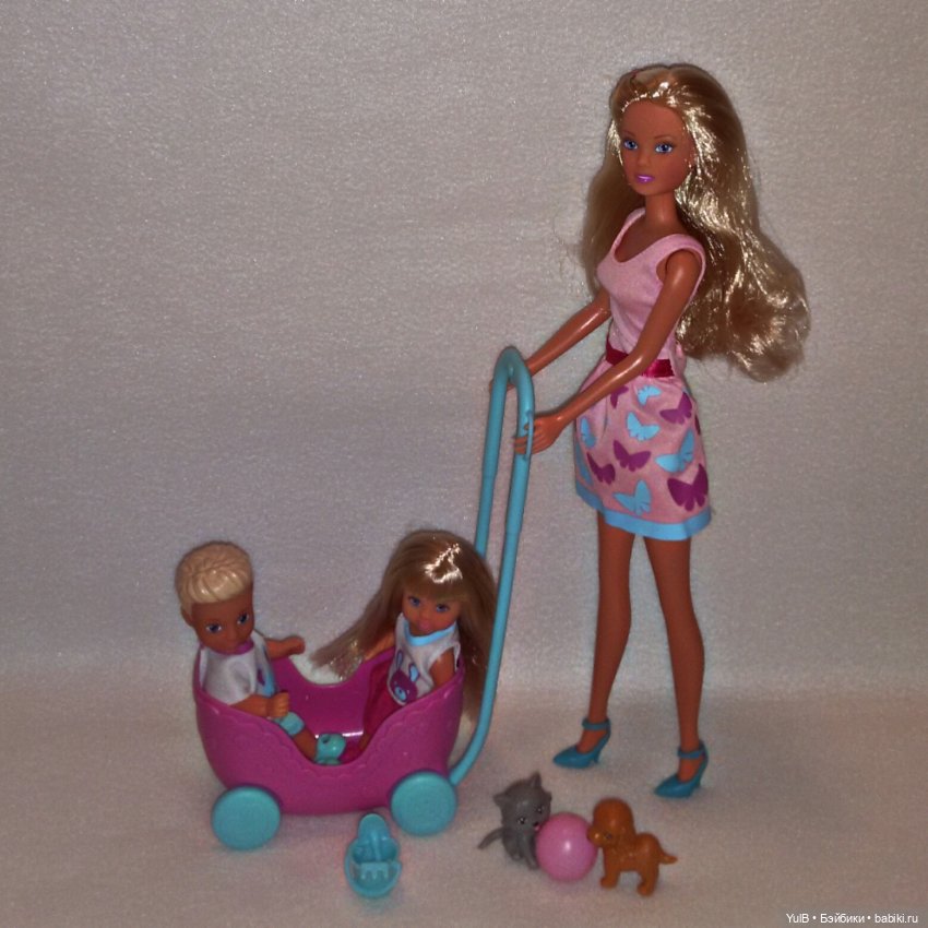...Почти карета — Куклы Simba: Еви (Evi) и Штеффи (Steffi Love)