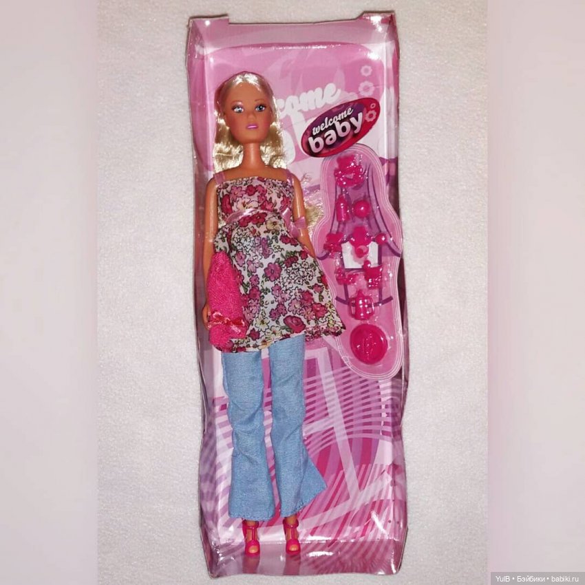 ...Беременная Штеффи — Куклы Simba: Еви (Evi) и Штеффи (Steffi Love)