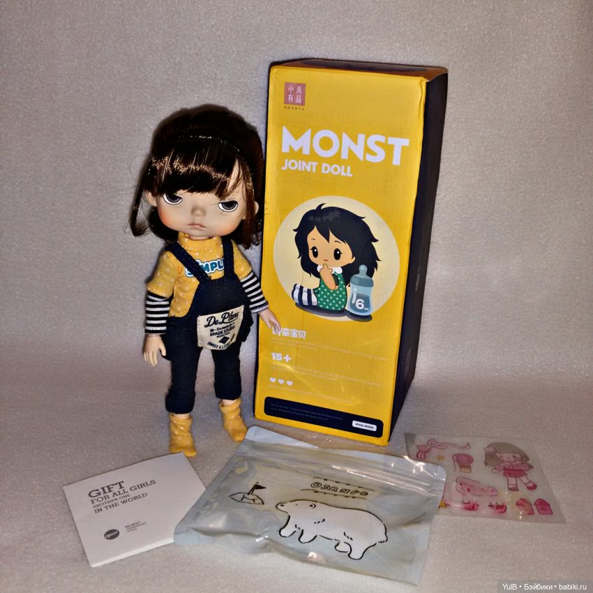 ...Олби — Куклы Xiaomi Monst (Сяоми) и Pipitom: шарнирные