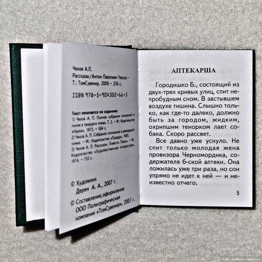 ...Ещё две миниатюрные книги (фото 6)