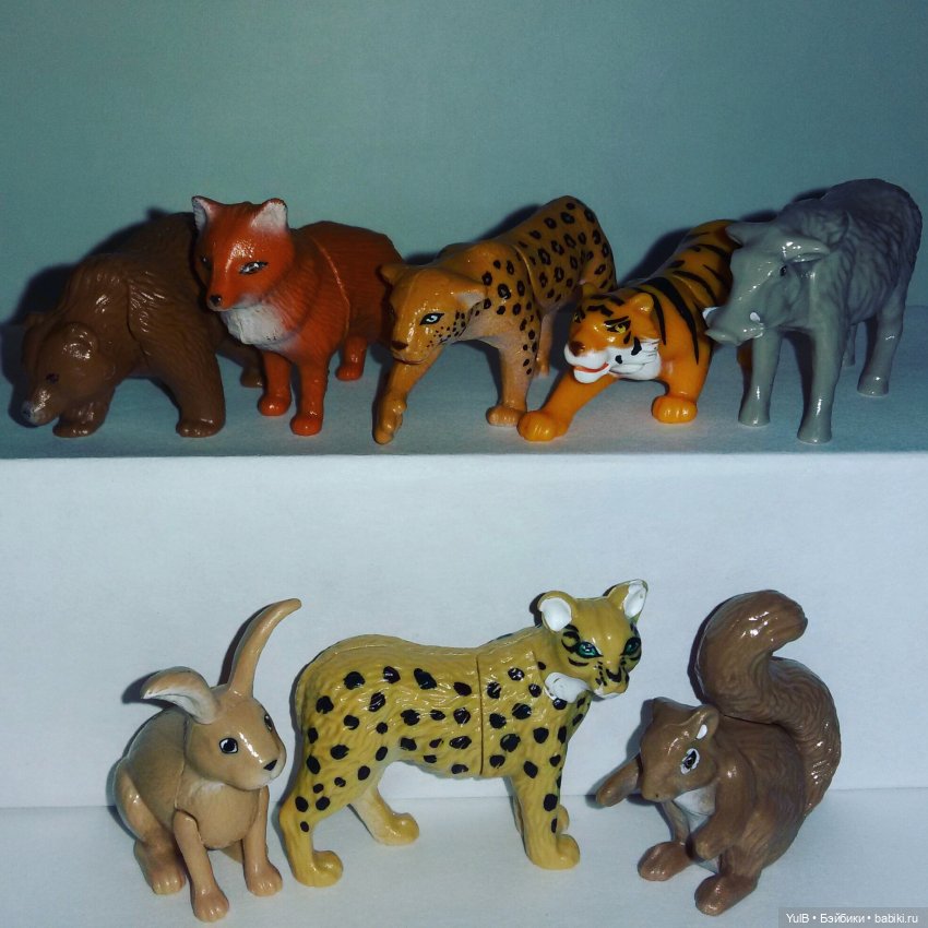 ...Животные Севера — Фигурки Киндер Сюрприз (Kinder) (фото 10)