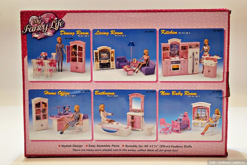 ...Спальня — Аналоги Барби и куклы 1/6: клоны 90 (фото 2)