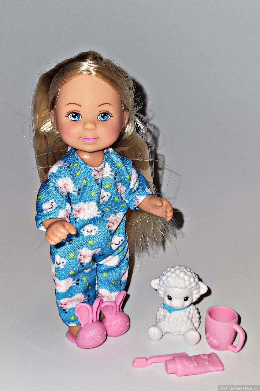 ...Еви и овечка — Куклы Simba: Еви (Evi) и Штеффи (Steffi Love) (фото 3)