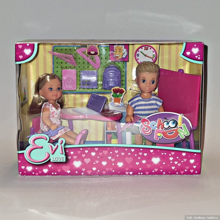 ...Ученики — Куклы Simba: Еви (Evi) и Штеффи (Steffi Love)