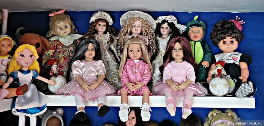 Что где, как и в чём — Домашние коллекции кукол: фото собраний