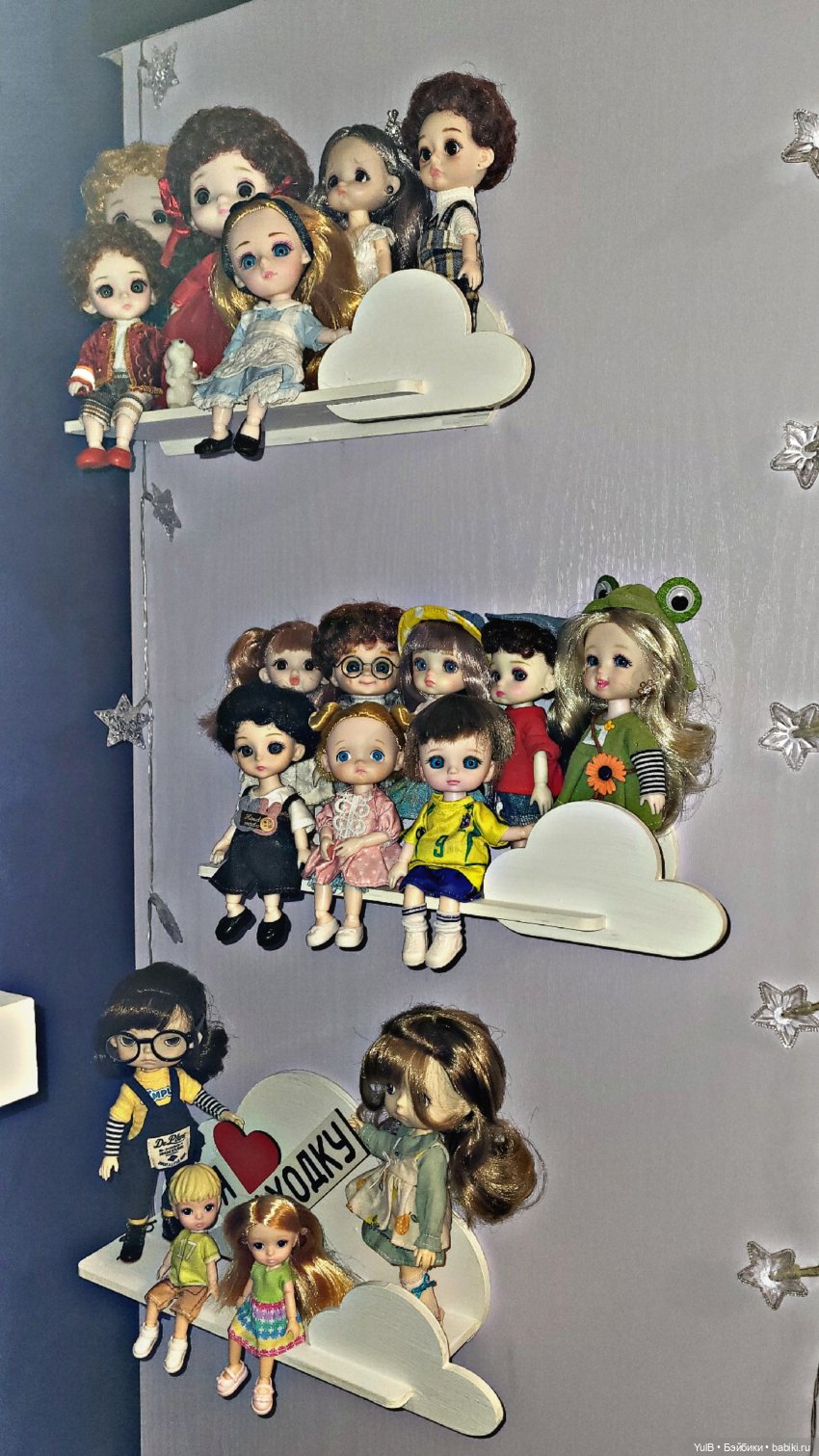 Что где, как и в чём — Домашние коллекции кукол: фото собраний