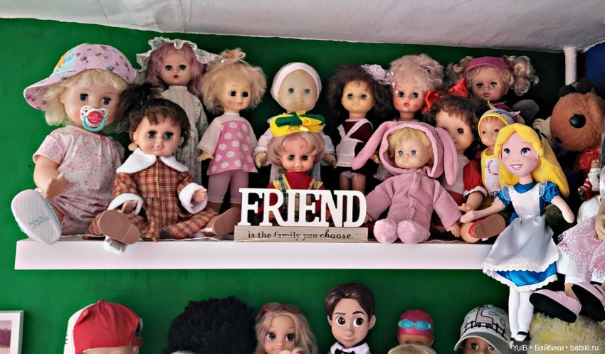 Что где, как и в чём — Домашние коллекции кукол: фото собраний