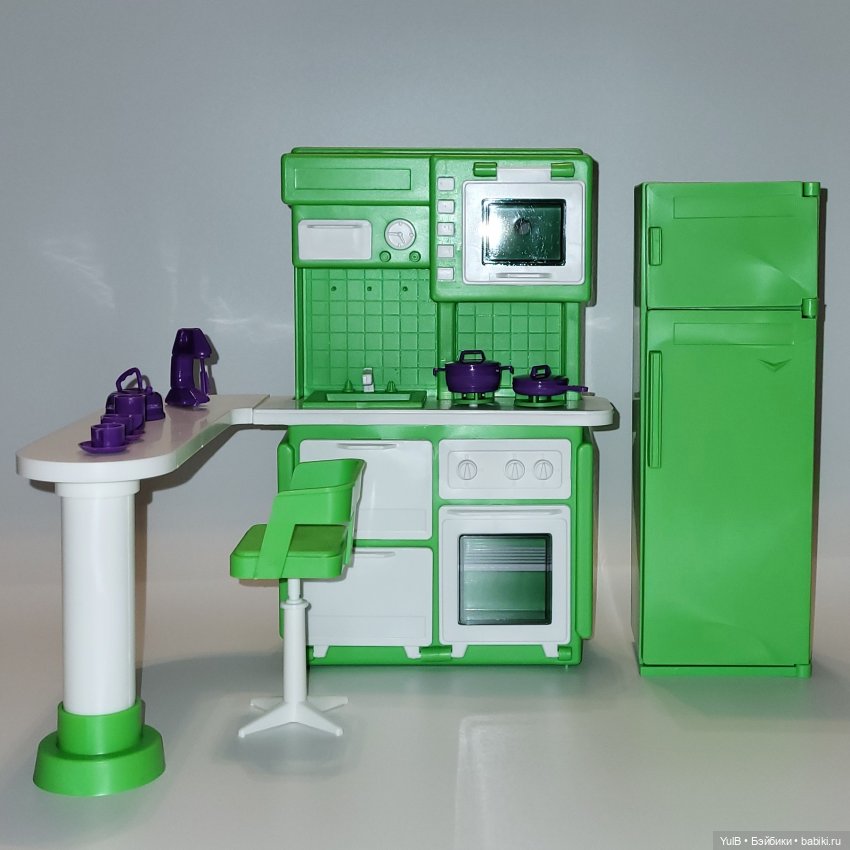Старая новая кухня — Мебель для кукол и домиков: фото (фото 3)