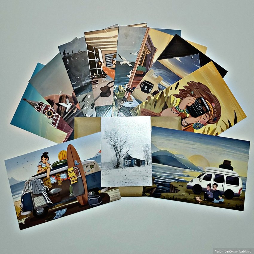 Пополнение в открыточных запасах