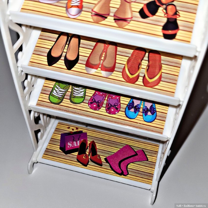 Стеллаж и "дары" из кукурузных палочек (фото 6)