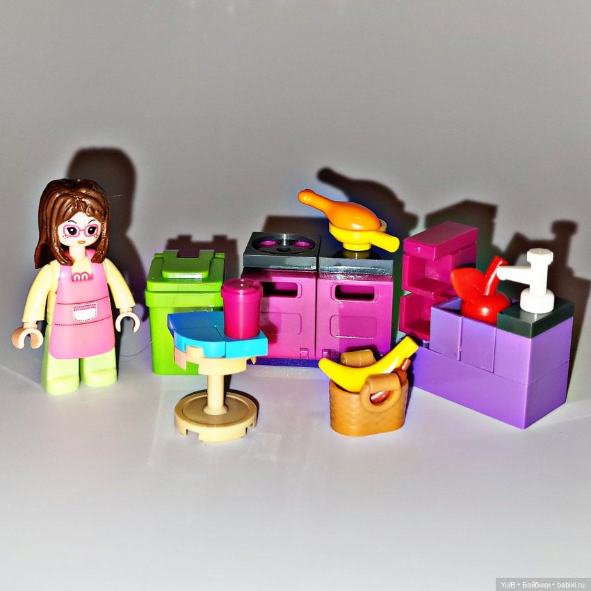 Кухня из лего-деталей | Бэйбики Кухня из лего-деталей — Lego Friends (Лего Френдс) и мини (фото 4)