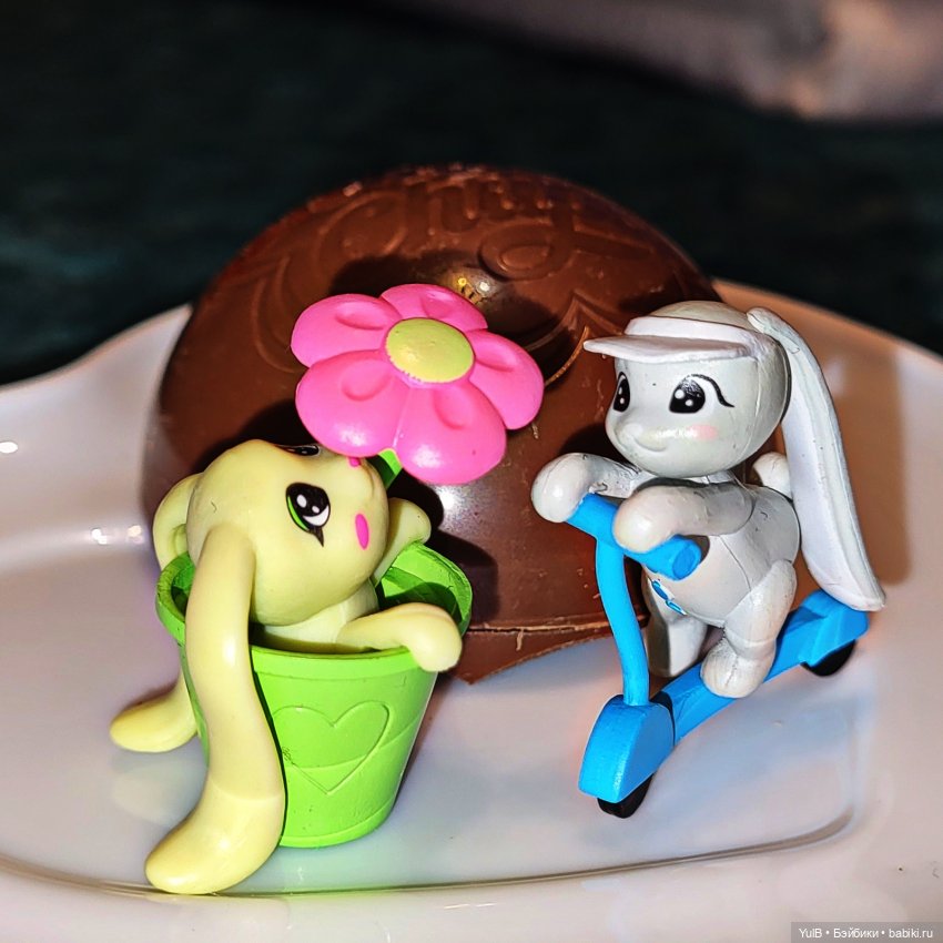 Весенние зайки Пиглет — Фигурки Киндер Сюрприз (Kinder) (фото 8)