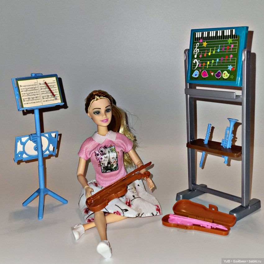 Музыкальные инструменты — Аналоги Барби и куклы 1/6: клоны 90 (фото 3)