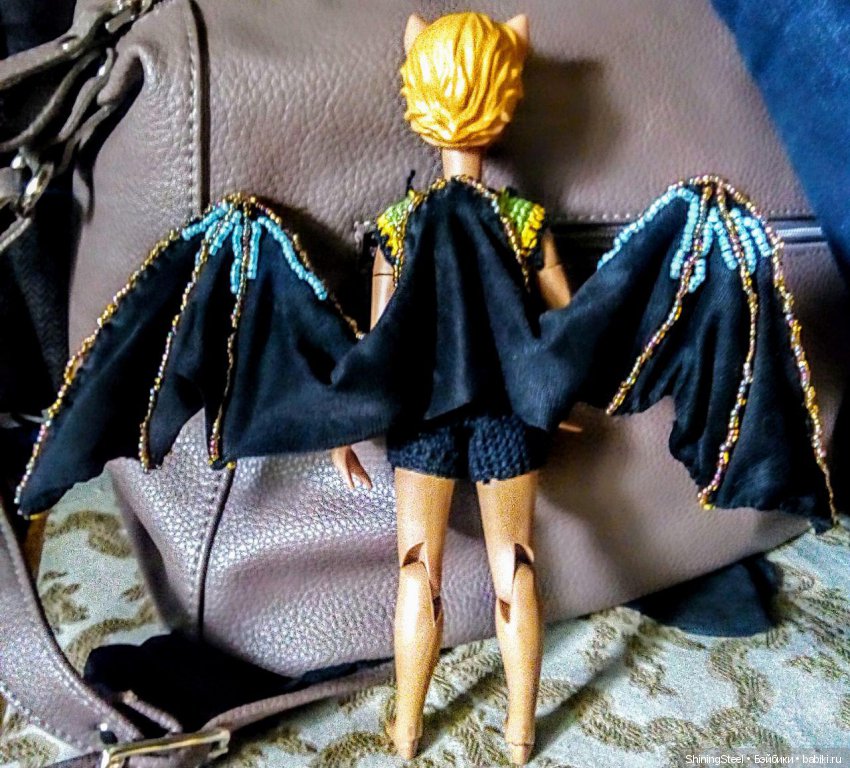 Гибрид головы детёныша МХ и тела Блайз с крыльями ручной работы (фото 2)