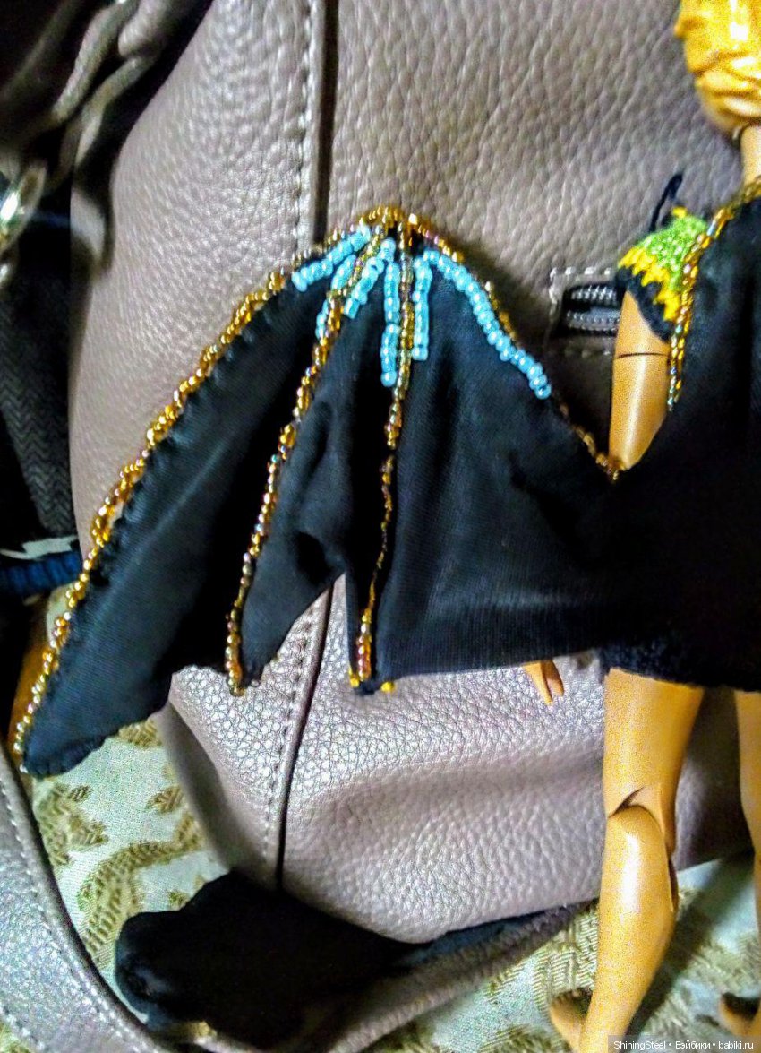 Гибрид головы детёныша МХ и тела Блайз с крыльями ручной работы (фото 3)