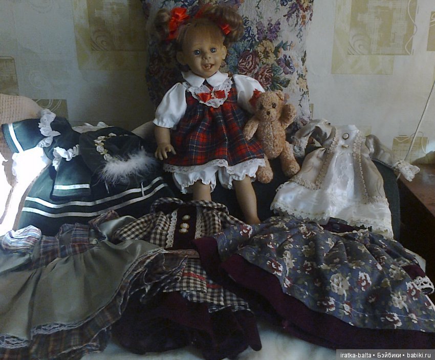 Невеста с приданным — Характерные испанские куклы: пупсы с мимикой