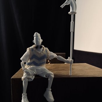 Мой подарок на новый год, белоснежный Ли come4arts.